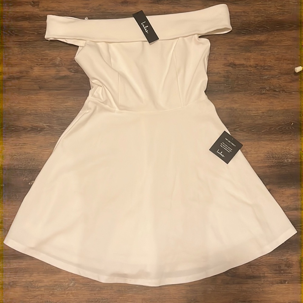 NET White Lulu’s dress, medium.